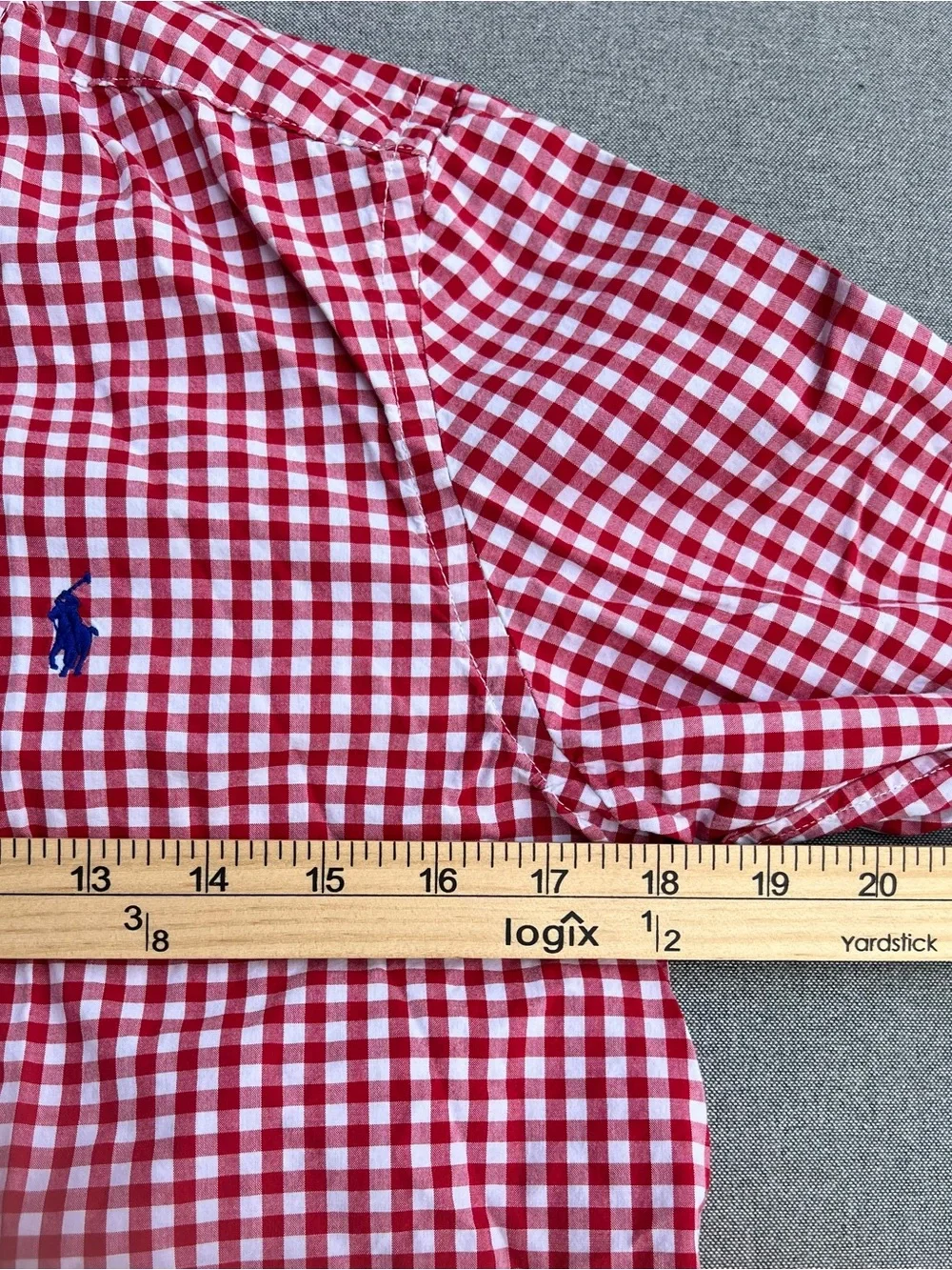Polo by Ralph Lauren Red Gingham Button-Down Shirt - Boys L 14/16